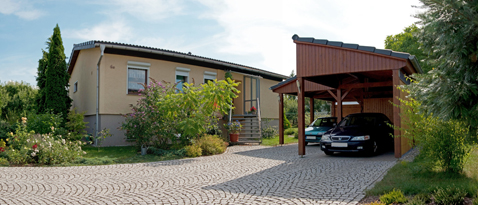 modernisierung hauseingangszone
einfamilienhaus heinz